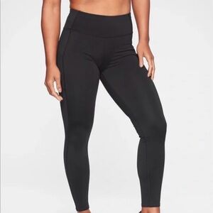 Athleta Black Contender Tight Leggings